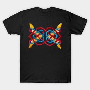 Copy of Duck Celtic Tracery V3 T-Shirt